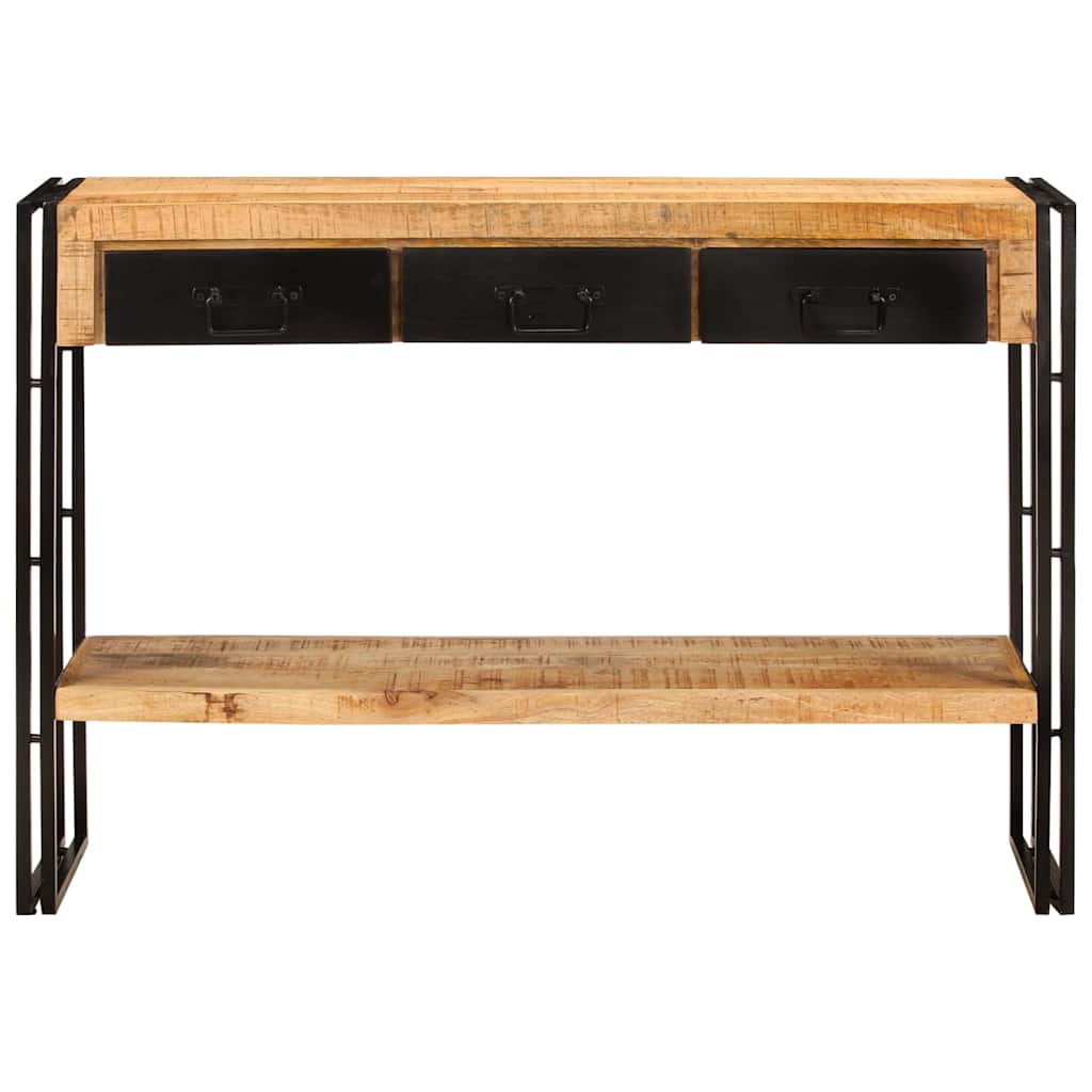 vidaXL Wandtafel 110x30x76 cm massief gerecycled hout