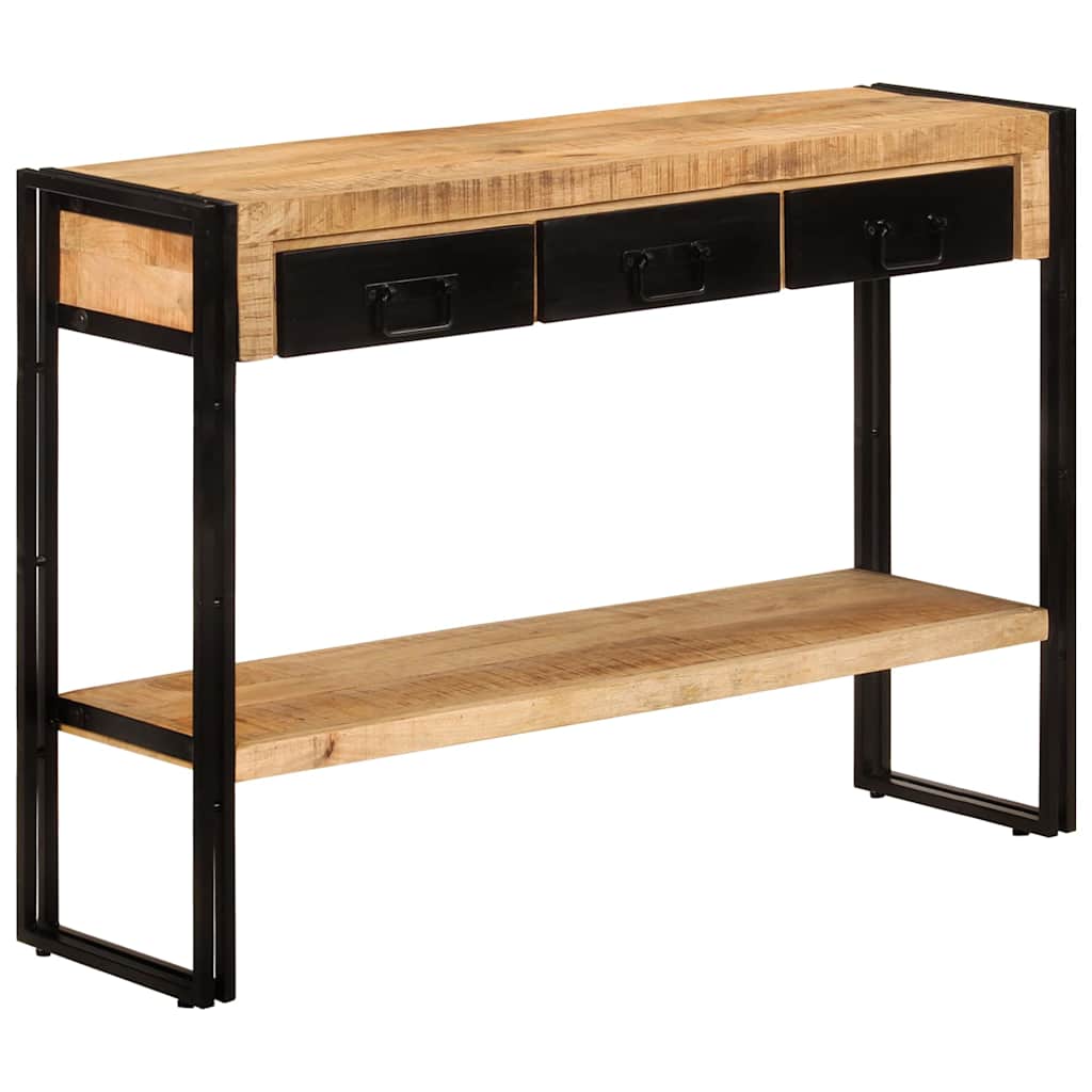 vidaXL Wandtafel 110x30x76 cm massief gerecycled hout