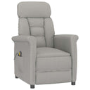 vidaXL Massagestoel met kussen Bruin 70.5 x 96.5 x 95 cm Kunstleer