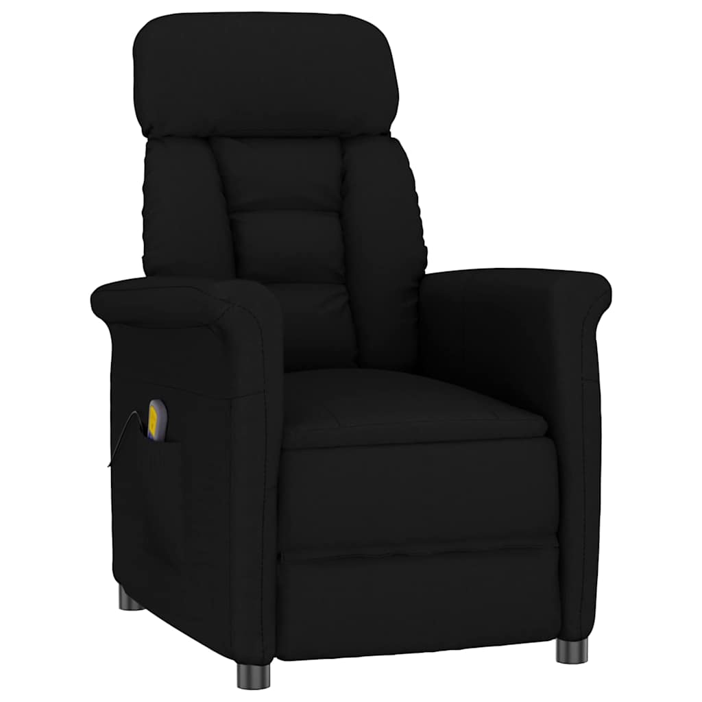 vidaXL Massagestoel met kussen Bruin 70.5 x 96.5 x 95 cm Kunstleer