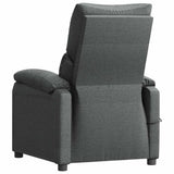 vidaXL Massagestoel stof crèmekleurig