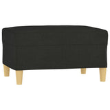 vidaXL Footstool 60x50x41 cm fabric light grey