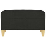 vidaXL Footstool 60x50x41 cm fabric light grey