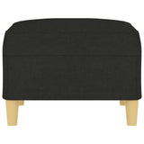 vidaXL Footstool 60x50x41 cm fabric light grey