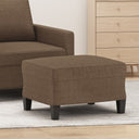 vidaXL Footstool 60x50x41 cm fabric light grey