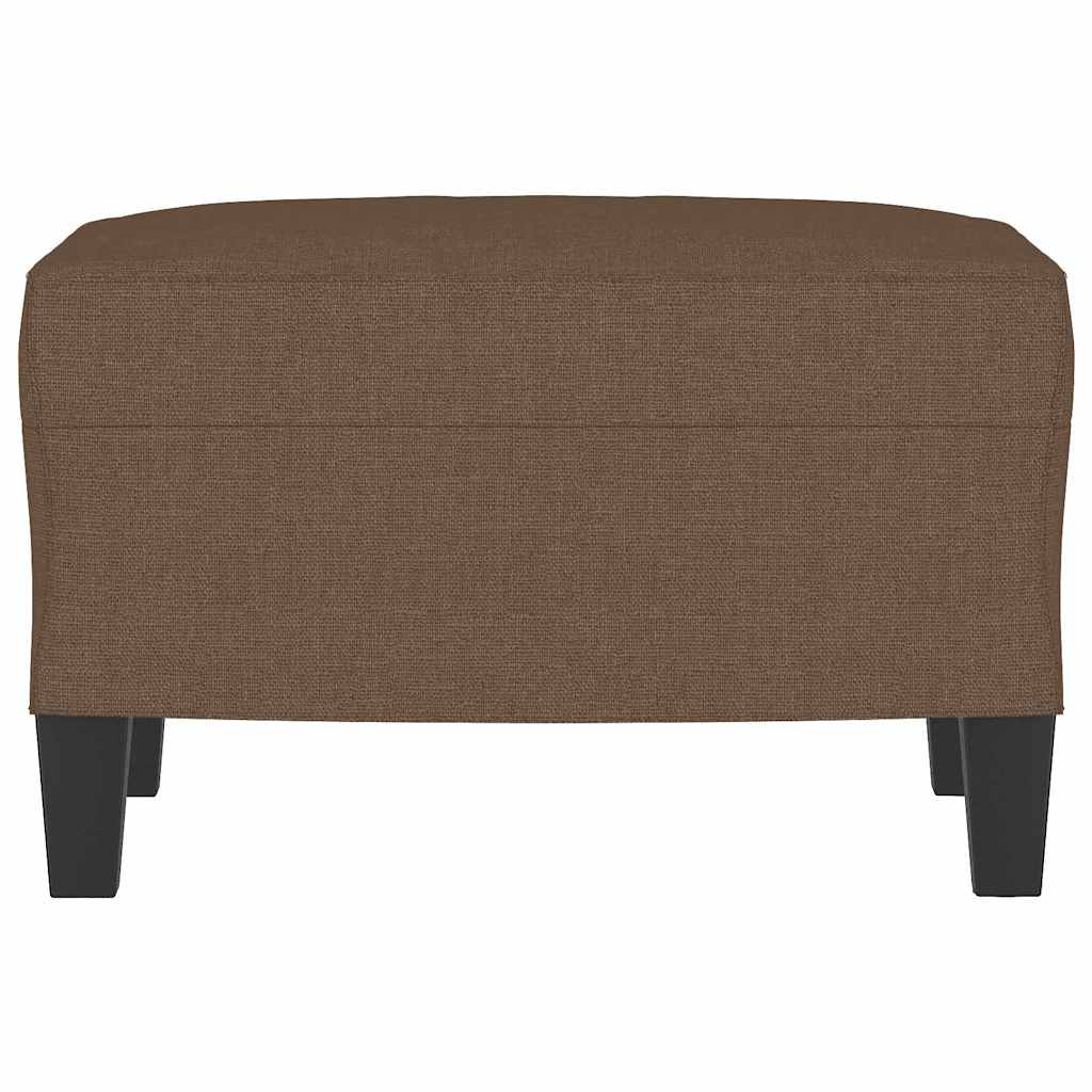 vidaXL Footstool 60x50x41 cm fabric light grey