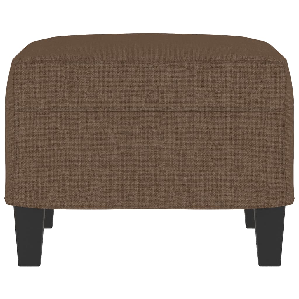 vidaXL Footstool 60x50x41 cm fabric light grey