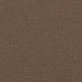 vidaXL Footstool 60x50x41 cm fabric light grey