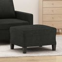 vidaXL Footstool 60x50x41 cm fabric light grey