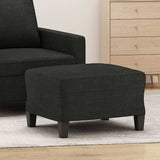 vidaXL Footstool 60x50x41 cm fabric light grey