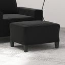 vidaXL Voetenbank 60x50x41 cm microvezelstof taupe