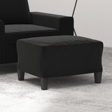 vidaXL Voetenbank 60x50x41 cm microvezelstof taupe