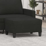 vidaXL Footstool 60x50x41 cm fabric light grey