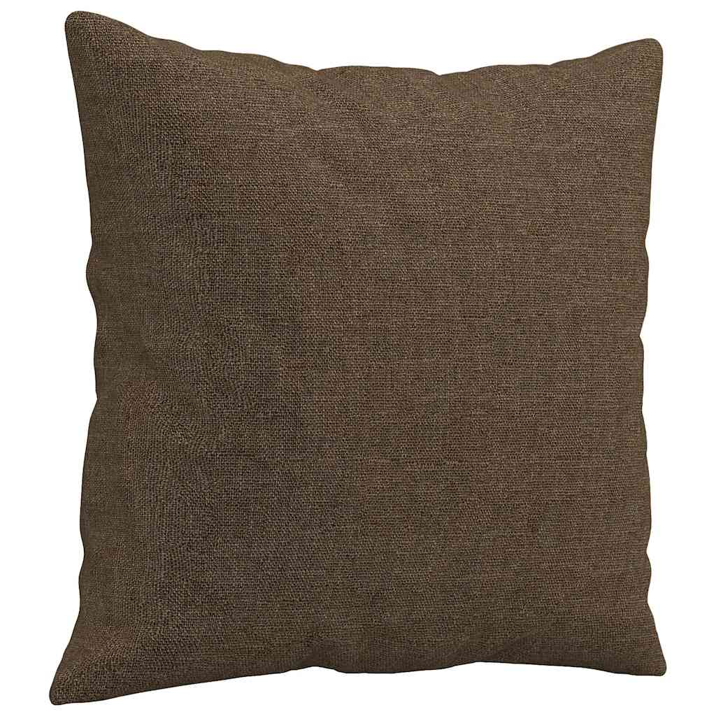 vidaXL Sierkussens 2 st 40x40 cm stof lichtgrijs