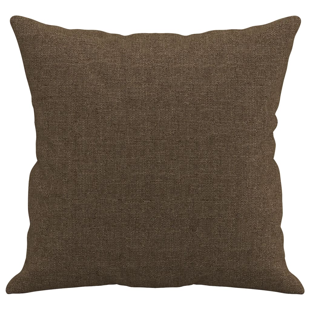 vidaXL Sierkussens 2 st 40x40 cm stof lichtgrijs