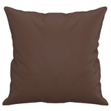 vidaXL Throw pillows 2 pcs 40x40 cm artificial leather black