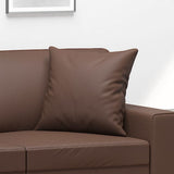 vidaXL Throw pillows 2 pcs 40x40 cm artificial leather black