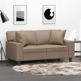 vidaXL Throw pillows 2 pcs 40x40 cm artificial leather black