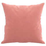 vidaXL Sierkussens 2 st 40x40 cm fluweel lichtgrijs