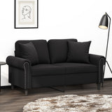 vidaXL Sierkussens 2 st 40x40 cm fluweel lichtgrijs