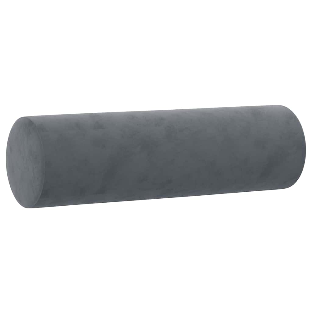 vidaXL Sierkussens 2 st 15x50 cm fluweel lichtgrijs