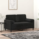 vidaXL Sierkussens 2 st 15x50 cm fluweel lichtgrijs