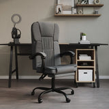 vidaXL Office Chair adjustable fabric taupe