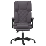 vidaXL Office Chair Massage Adjustable Faux Leather Black
