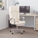 vidaXL Office Chair Massage Adjustable Faux Leather Black
