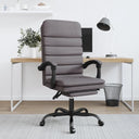 vidaXL Office Chair Massage Adjustable Faux Leather Black