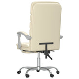 vidaXL Office Chair Massage Adjustable Faux Leather Black