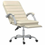 vidaXL Office Chair Massage Adjustable Faux Leather Black
