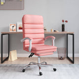 vidaXL Office Chair Massage Adjustable Faux Leather Black