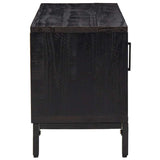 vidaXL Tv-meubel 90x30x40 cm massief grenenhout bruin