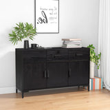 vidaXL Dressoir 110x35x70 cm massief grenenhout bruin