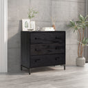 vidaXL Ladekast 75x35x70 cm massief grenenhout