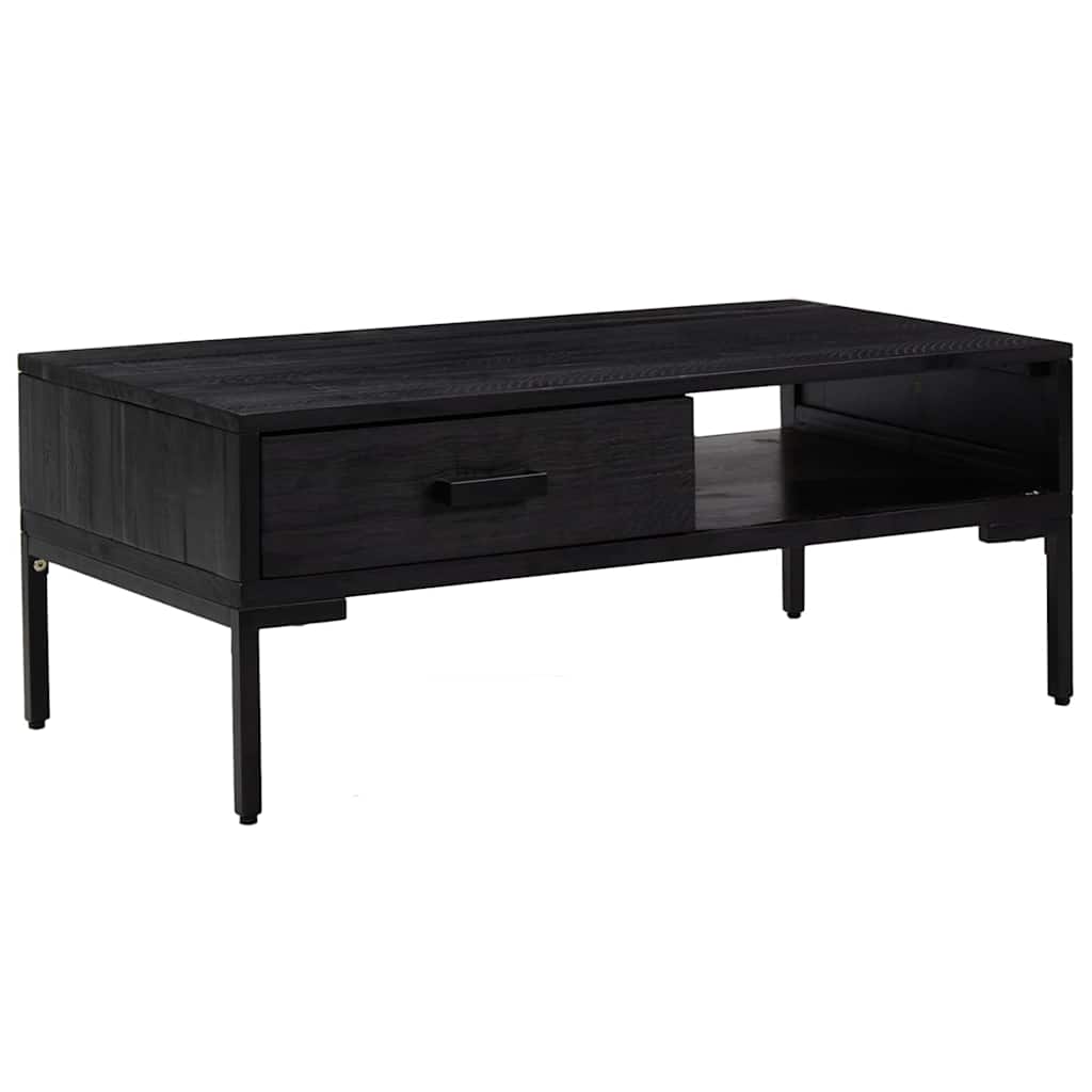 vidaXL Salontafel 90x50x35 cm massief grenenhout