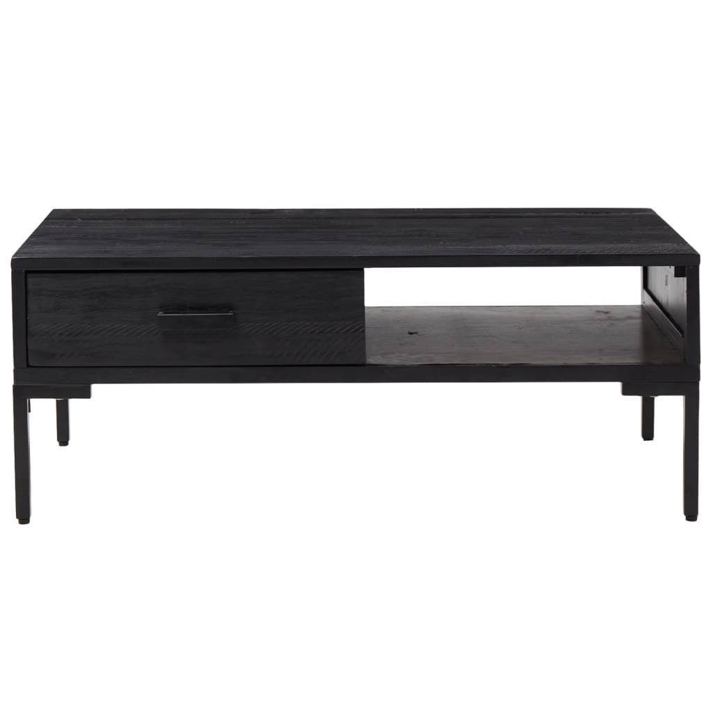 vidaXL Salontafel 90x50x35 cm massief grenenhout