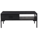 vidaXL Salontafel 90x50x35 cm massief grenenhout