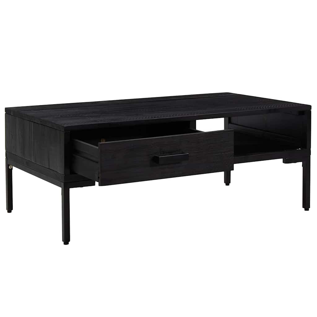 vidaXL Salontafel 90x50x35 cm massief grenenhout