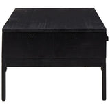 vidaXL Salontafel 90x50x35 cm massief grenenhout