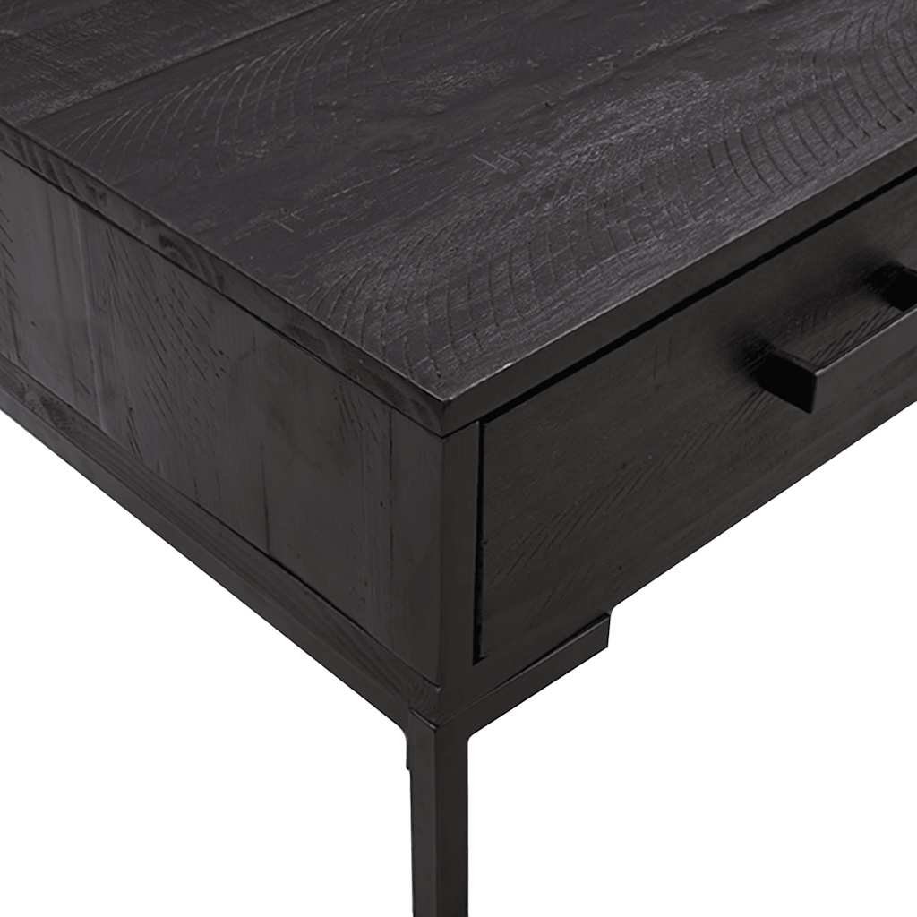 vidaXL Salontafel 90x50x35 cm massief grenenhout