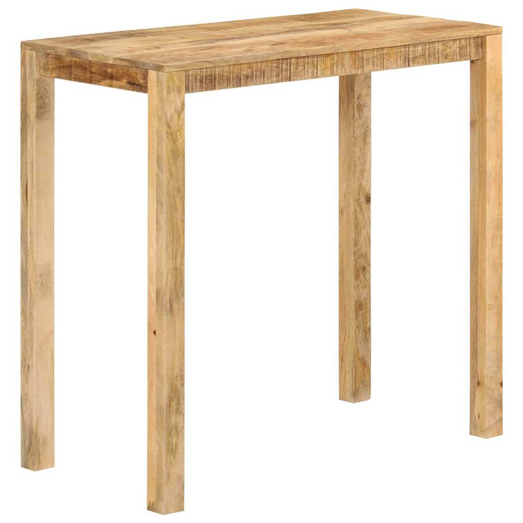 vidaXL Wandtafel 110x35x76 cm ruw mangohout