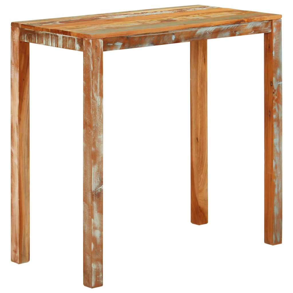 vidaXL Wandtafel 110x35x76 cm ruw mangohout