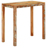 vidaXL Wandtafel 110x35x76 cm ruw mangohout