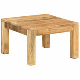 vidaXL Coffee Table 80x80x40 cm Solid Mango Wood