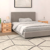 vidaXL Nachtkastje 34x34x34 cm massief walnotenhout