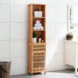 vidaXL Bathroom Cabinet 42x29x82 cm Solid Walnut Wood