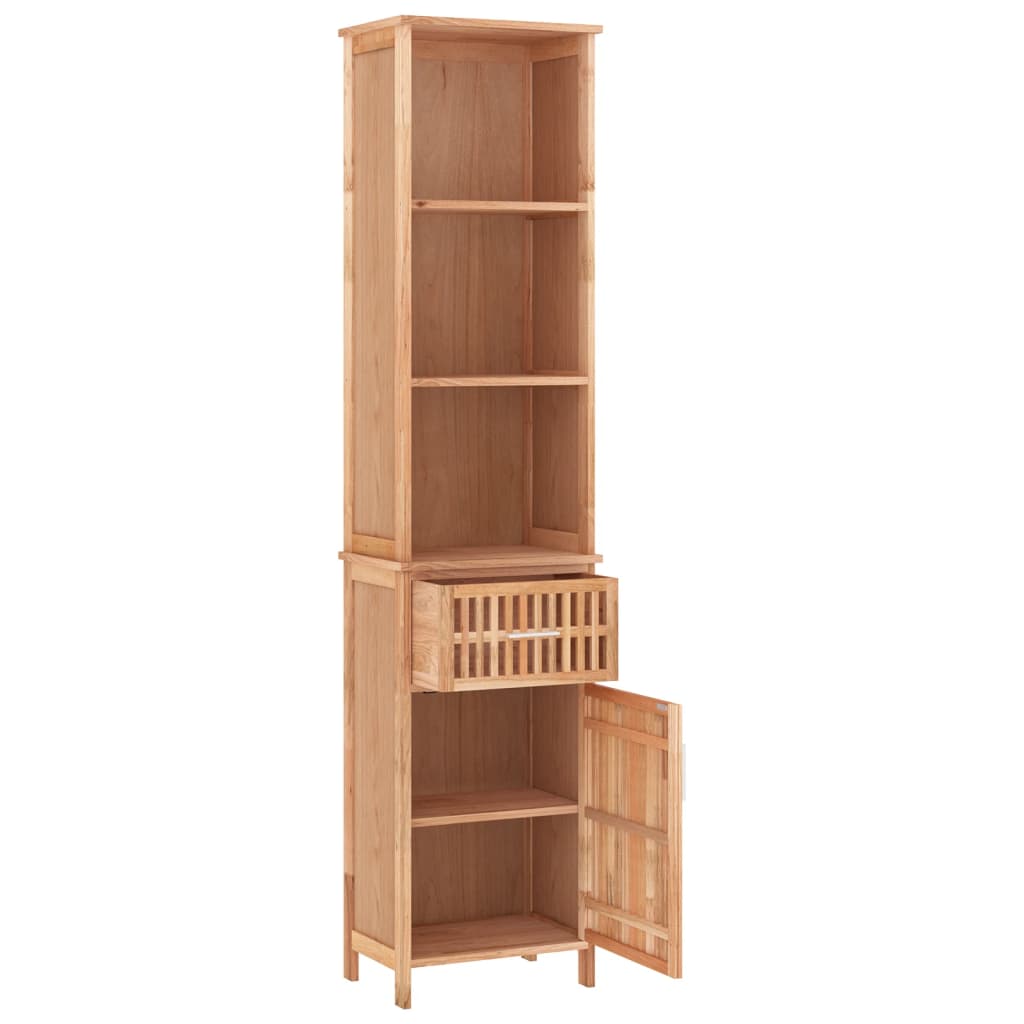 vidaXL Bathroom Cabinet 42x29x82 cm Solid Walnut Wood