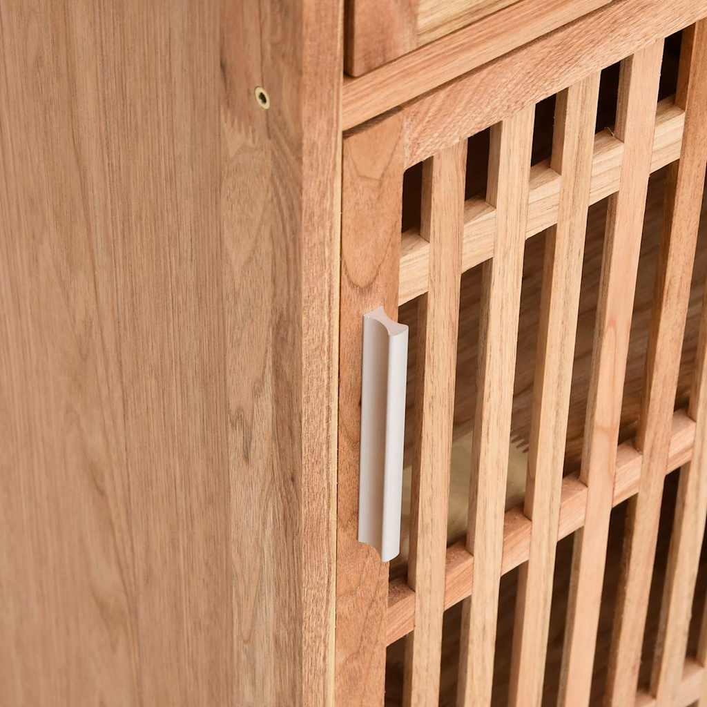vidaXL Bathroom Cabinet 42x29x82 cm Solid Walnut Wood